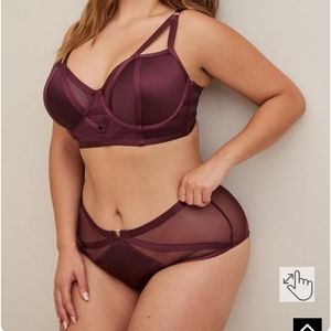 Strappy Satin Cheeky Panty